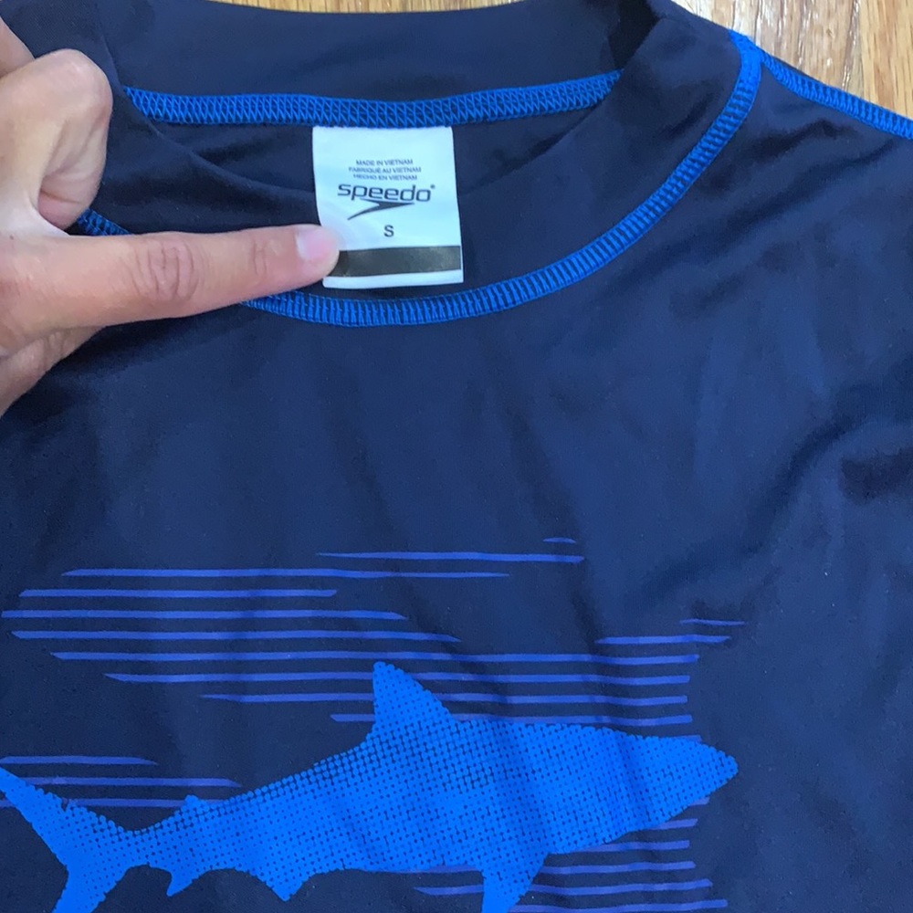 Kids Speedo Rash Guard - Picture 2 of 2